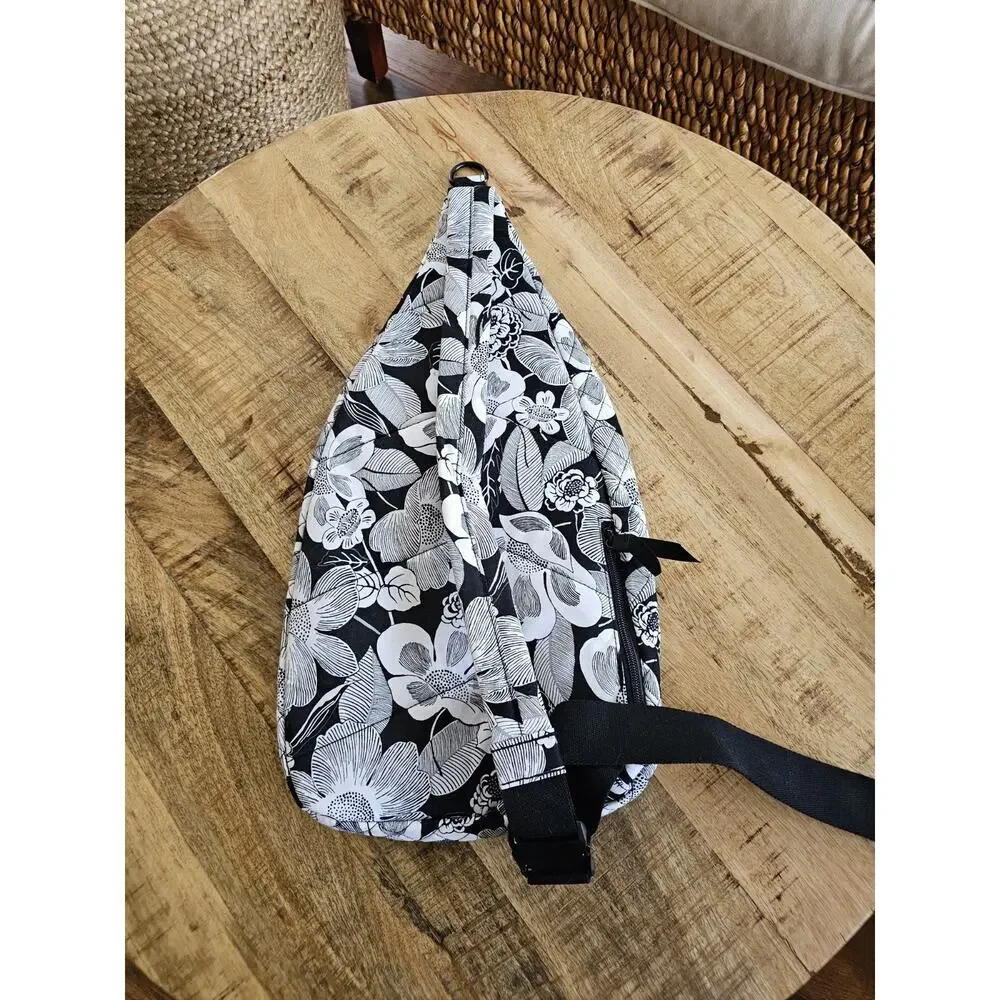 VERA BRADLEY Quilted Sling Crossbody Backpack In “ Bedford Blooms” - Picture 6 of 11